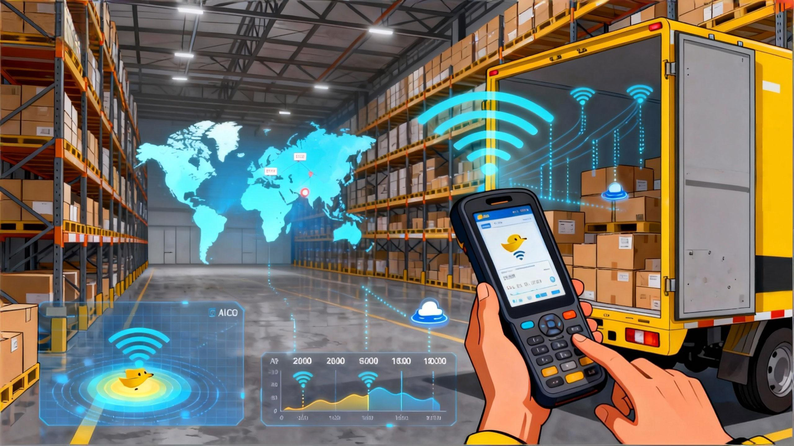 美团优选仓储无线网络服务