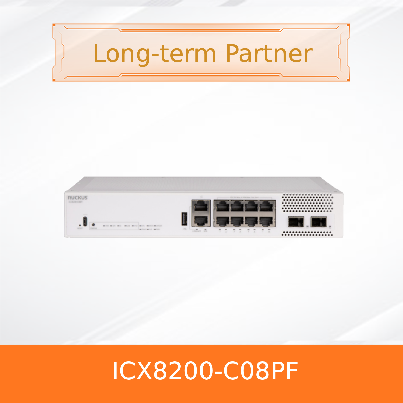 RUCKUS ICX8200-C08PF