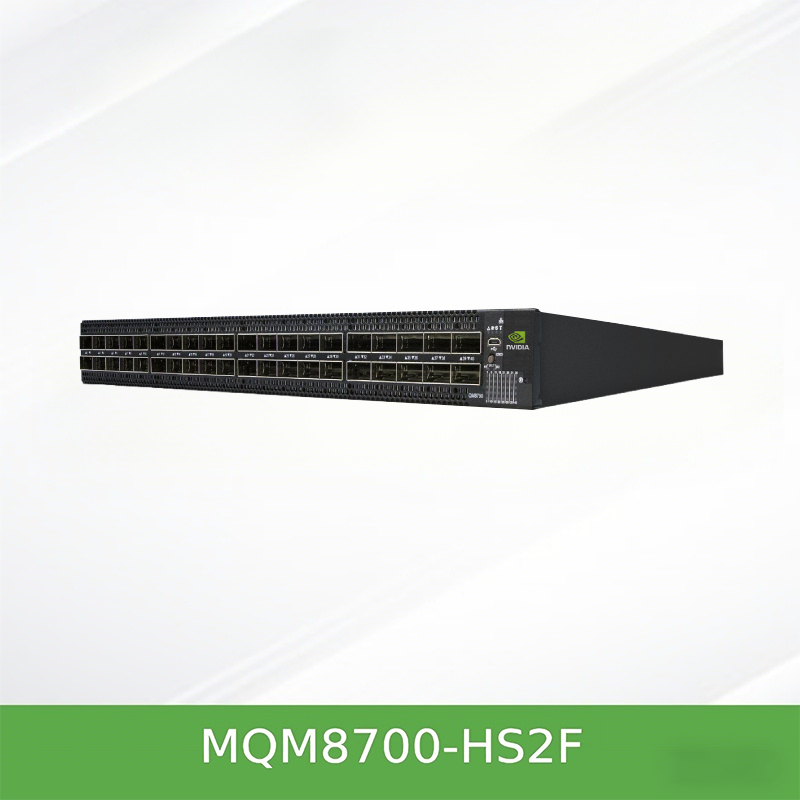 MQM8700-HS2F Mellanox NVIDIA Quantum QM8700 HDR 200Gb/s IB交换机