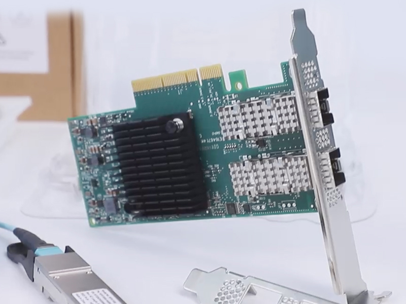 MCX75310AAS-NEAT Mellanox NVIDIA ConnectX-7  NDR 400Gb/s单端口OSFP IB 网卡