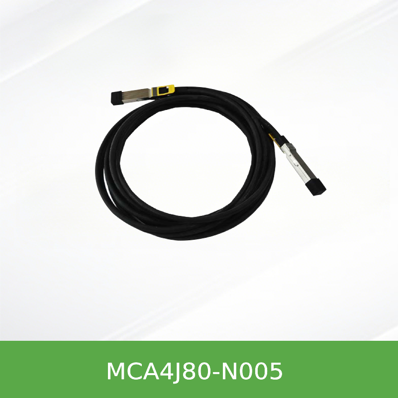 MCP4Y10-N002 Mellanox NVIDIA IB NDR OSFP 2x400G 无源铜缆