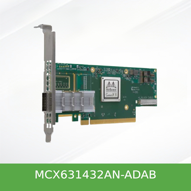 MCX631432AN-ADAB NVIDIA Mellanox MCX631432AN-ADAB ConnectX-6 Lx系列 25GbE 双端口 SFP28 智能网卡