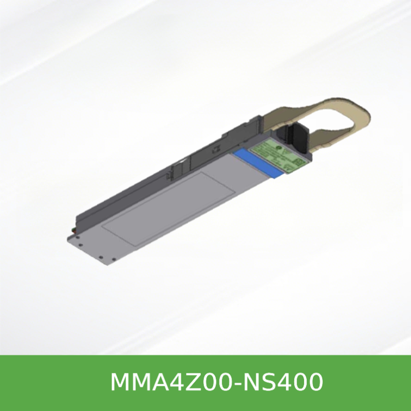 MMA4Z00-NS400  Mellanox NVIDIA IB NDR OSFP 400G 光模块 850nm 50m
