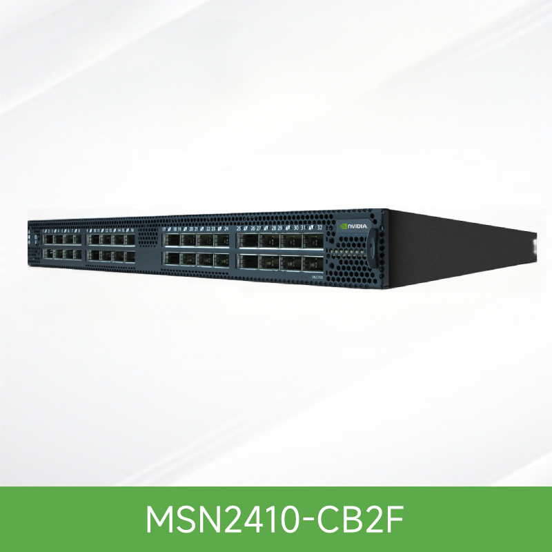 MSN2410-CB2F NVIDIA Mellanox MSN2410 Spectrum-2 10/25/100GbE 1U Open 以太网交换机
