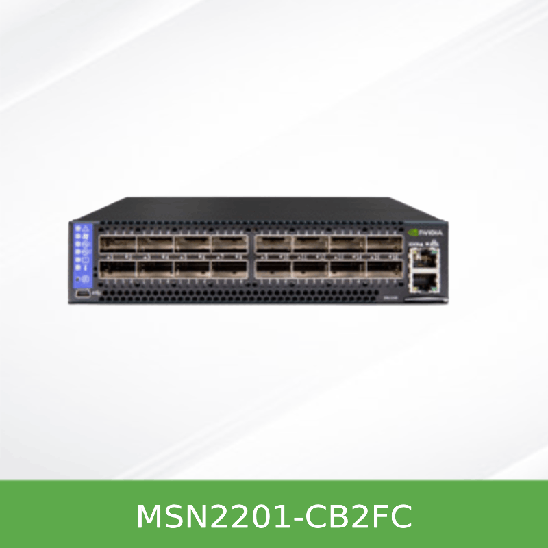 MSN2201-CB2FC NVIDIA Mellanox MSN2201 Spectrum-2 100GbE 1U Open 以太网交换机