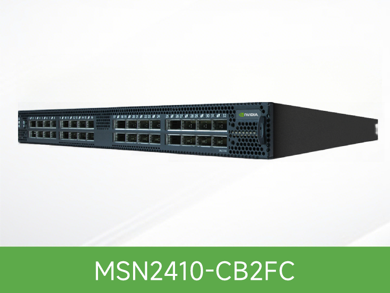 MSN2410-CB2FC NVIDIA Mellanox MSN2410 Spectrum10/25/100GbE 1U Open以太网交换机