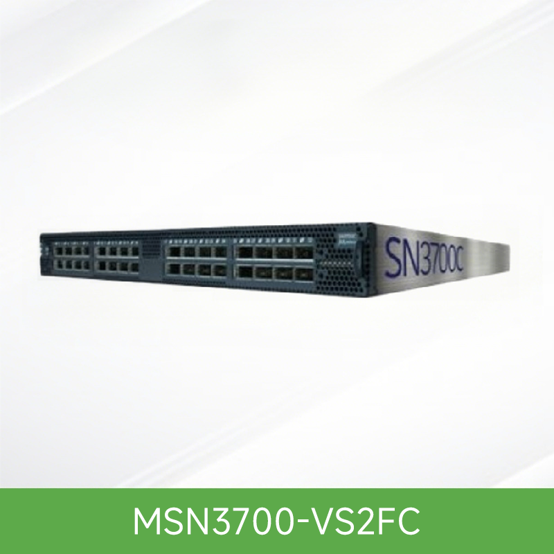 MSN3700-VS2FC NVIDIA Mellanox MSN3700 Spectrum-2 200GbE 1U Open 以太网交换机