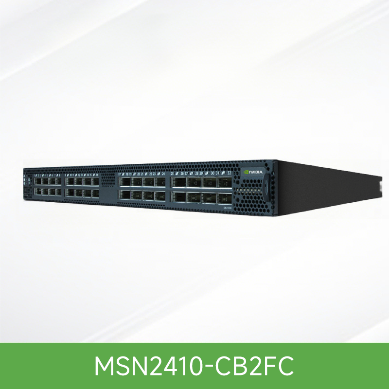 MSN2410-CB2FC NVIDIA Mellanox MSN2410 Spectrum10/25/100GbE 1U Open以太网交换机