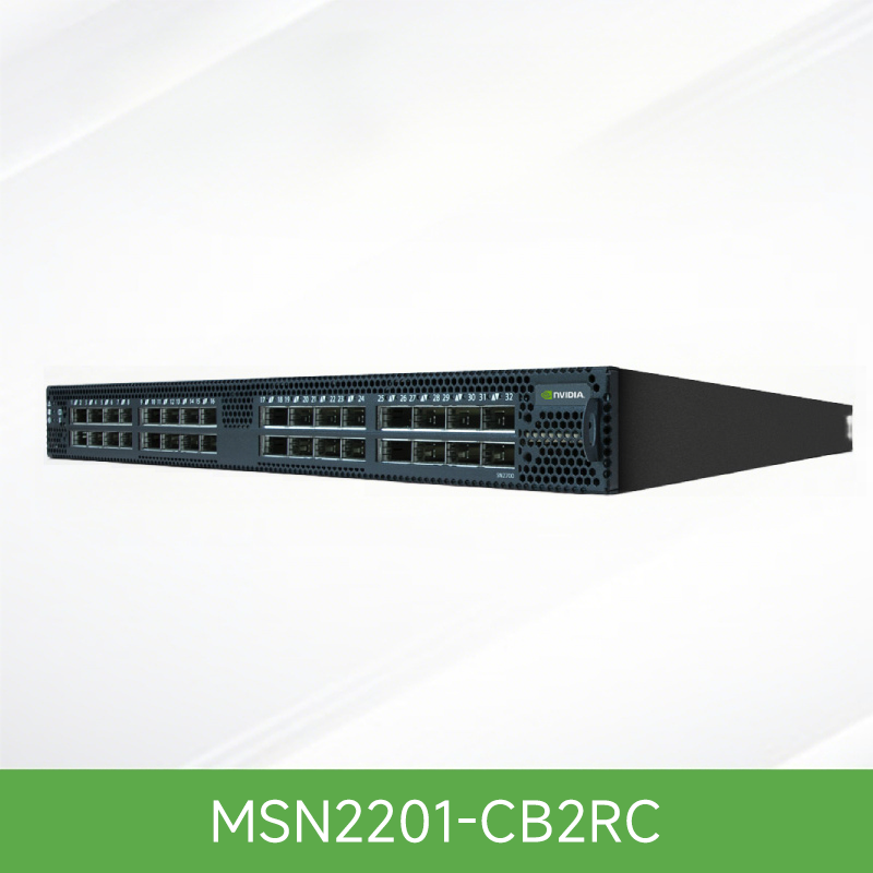 MSN2201-CB2RC NVIDIA Mellanox MSN2201 Spectrum-2 10/25/100GbE 1U Open 以太网交换机