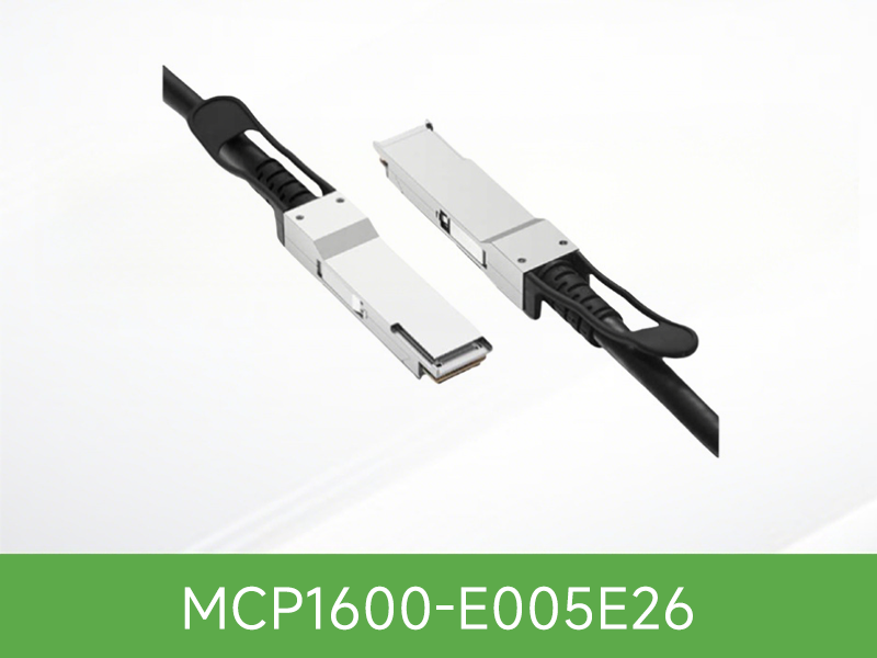 MCP1600-E005E26 NVIDIA Mellanox MCP1600 IB EDR系列 100G QSFP28 无源直连铜缆 5米