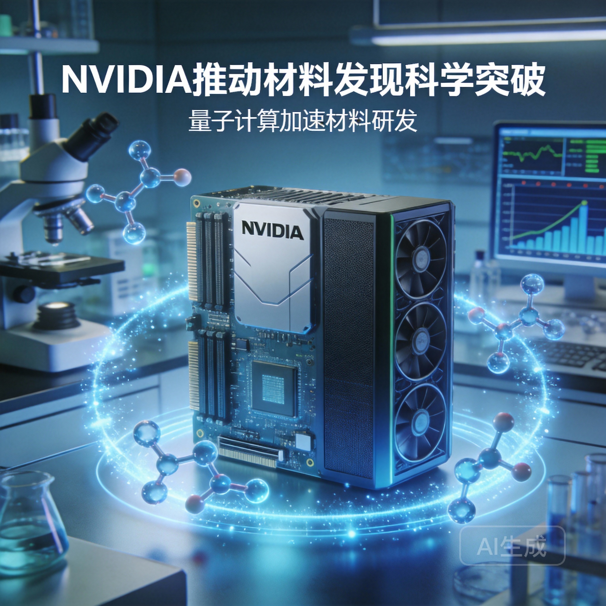 NVIDIA 推动材料发现取得科学突破